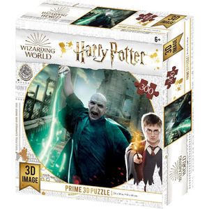 Harry Potter - Heer Voldemort in de strijd Puzzel 300 stk 61x46 cm - met 3D lenticulair effect