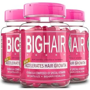 Big Hair haar Vitamines, Voedingssupplement 1x 30capsules
