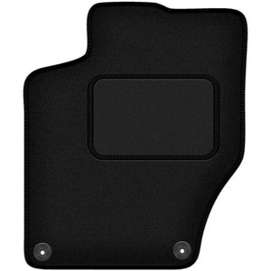 Zwarte bestuurdersmat voor: DS. 4 Crossback-hatchback (2015-2018)