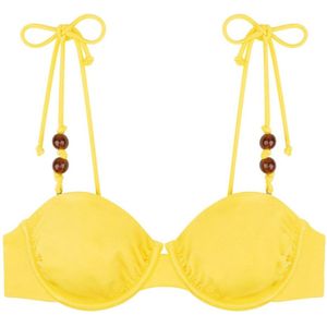 Love Stories - Bikinitop met beugel - GLOW YELLOW 85-100 C-Cup