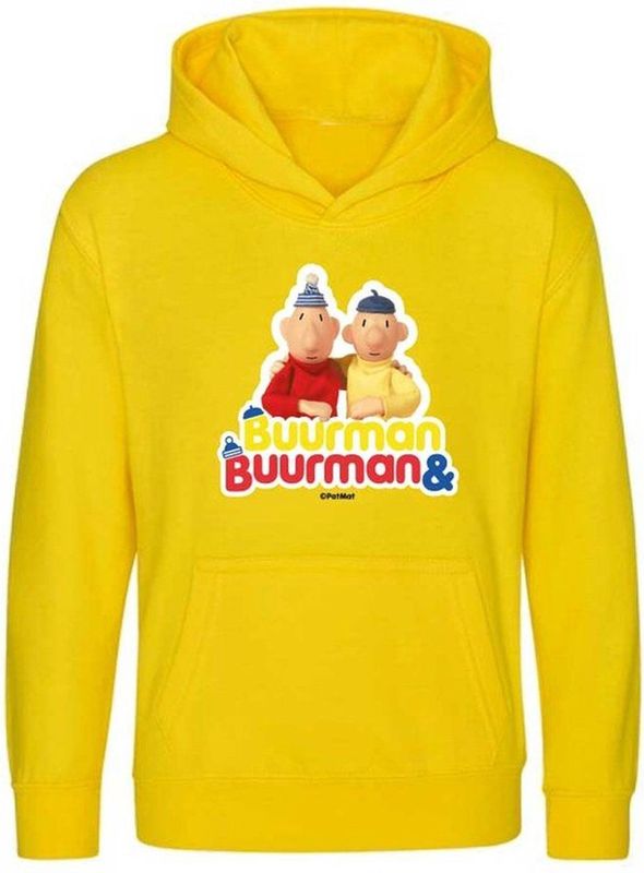 Buurman & Buurman - Hooded Sweater - Geel