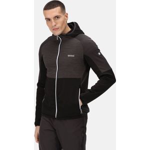 De Regatta Attare Fleece Met Volledige Rits - Heren - Extol Stretch - Gerecycled - Zwart