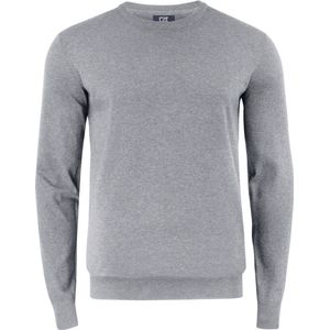 Cutter & Buck - Oakville Crewneck - Gebreide Trui - Zwart