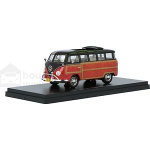 Volkswagen T1 Samba-Bus Woody Schuco Pro.R43 Modelauto 1:43 450894300 Schaalmodel