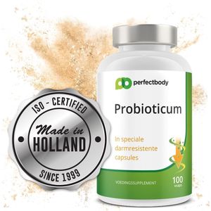 Probiotica Capsules - 100 Vcaps - PerfectBody.nl