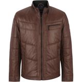 Babista - VELLUTASTI - Leren Jack - Cognac