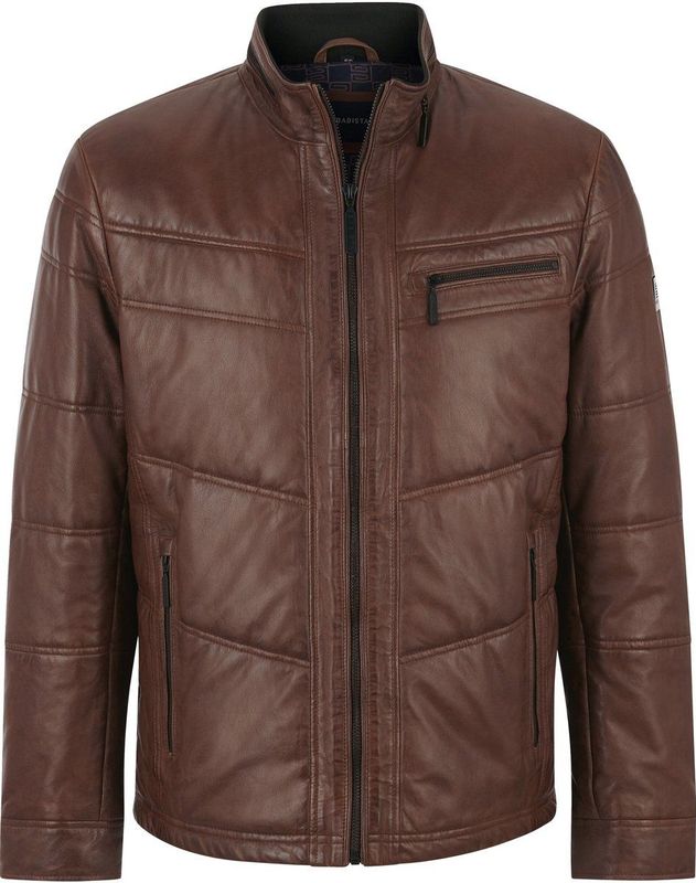 Babista - VELLUTASTI - Leren Jack - Cognac