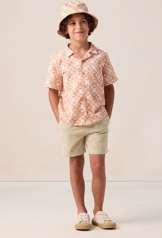 Sissy-Boy - Overhemd - Oranje - Smiley Print