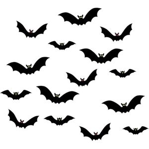 Halloween Decoratie Halloween Versiering Halloween Vleermuis Hangdecoratie Halloween Accesoires Slingers - 15 Stuks