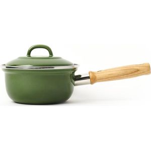 BK Indigo Steelpan met deksel - Ø 16 cm - Groen - Inductie