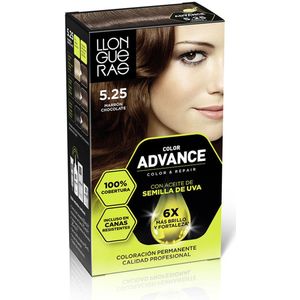 Permanente kleur Llongueras COLOR ADVANCE Nº 5,25-Marron Chocolate