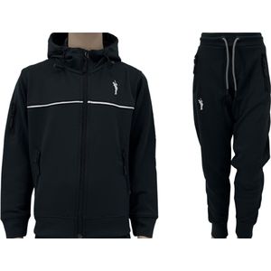 Hitman – Trainingspak Kinderen – Trainingspak Jongens – Joggingpak Jongens - Voetbal Pakje Jongens – Groen – Maat 164 – 13 tot 14 Jaar oud