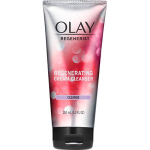 Olay Regenerist Cream Face Wash with Vitamin C and BHA - Facial Cleanser - Poriën-vrij - Mee-eters- Vrouwen & Mannen - Reinigingscréme - Parfumvrij - Egale huid
