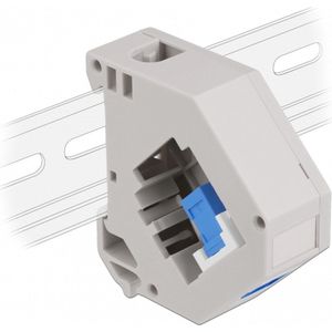 Delock - Adapter - Grijs/Wit/Blauw - Plastic - Din Rail Montage