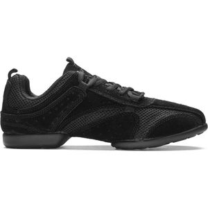 Danssneakers Splitzool Rumpf Nero - Balfolk Trainingsschoen - Zwarte Salsasneakers - Schoenmaat 42