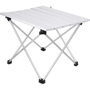 Draagbare campingtafel klaptafel aluminiumlegering opvouwbare bureautafel lichte picknicktafel voor buiten klein met draagtas camping table