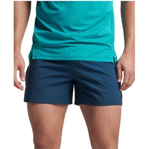 SUPERDRY Run Race Korte Broek - Heren - Blue Bottle - L