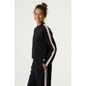 GARCIA - Effen Sweater - Zwart - Lange Mouw