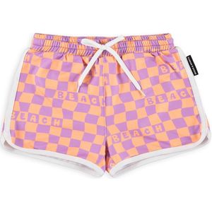 Beach & Bandits - Broekje - Trunk - Checkered Beach - Oranje/Lila - Unisex - Maat XL
