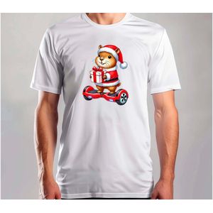 Capy Snow Knuffel - T Shirt - MerryChristmas - ChristmasVibes - Funny - Sarcasm - VrolijkKerstfeest - Kerstmis - Grappig - Sarcasme - Capybara - Capy