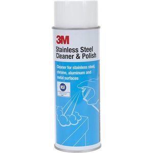 3M - Stainless Steel Cleaner Polish - Reinigingsmiddel - Spuitbus - Voor RVS en Kunststof