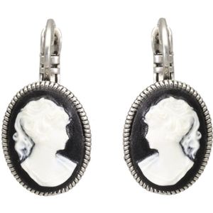 Camps & Camps Oorhangers 1A030 Cameo Jet Black