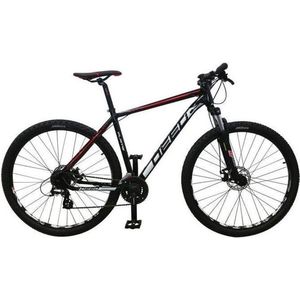 Deed Flame 296 - Fiets - Mannen - Zwart;Wit - 45 cm