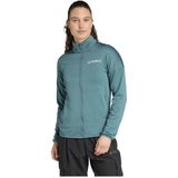 adidas - TERREX Xperior Climawarm - Fleece Jas - Blauw, Grijs