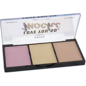 NYX Love You So Mochi Highlighter Palette - Lit Life