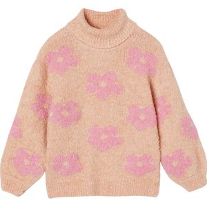 Coltrui - Roze - Gebreide Maxi Coltrui - Meisjes