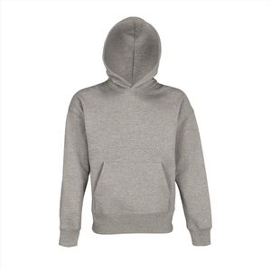 SOL'S Unisex Hooded Sweatshirt Origin L03991 - Grey Melange - XS