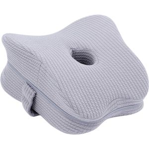 Goodivery ® Kniekussen, orthopedisch traagschuim beenkussen tegen heuppijn, ischias, beenpijn, kniepijn, zwangerschapsbeenkussen voor zijslapers