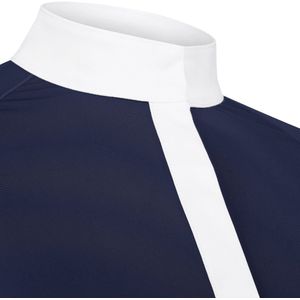 Kentucky Horsewear - Show shirt dames classic korte mouwen marine size 38