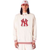 New Era - Oversized Hoodie - Beige - New York Yankees MLB Rib Infill