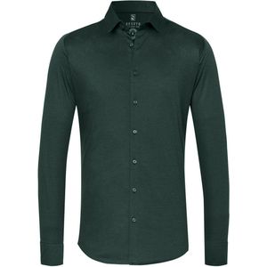 Desoto - Overhemd Strijkvrij Kent Norfolk Blauw - Heren - Maat XXL - Slim-fit