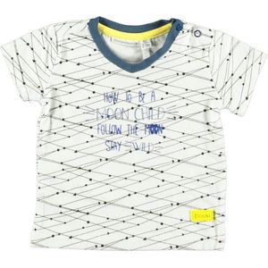 Bampidano T-shirt boys graphic allover print v-neck