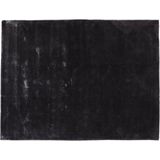 PTMD Flavia Black viscose handwoven carpet XL