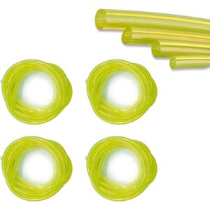 Brenzoos - Brandstofslang set met 5 mm diameter, 4 stuks voor voertuigen, duurzame brandstofslangen.