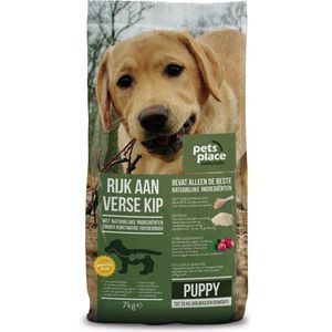 Pets Place Naturals Puppy  Small Breed Kip - Hondenvoer - 7 kg