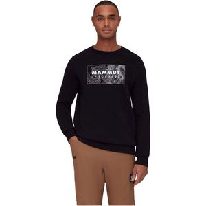 Mammut Core Unexplored T-shirt Met Ronde Hals En Lange Mouwen Zwart M Man