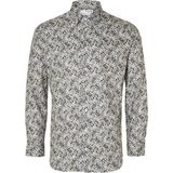 Selected Soho Shirt Met Lange Mouwen Grijs 2XL Man