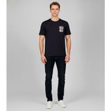 Guessvoor mannen. M5YI20K8FQ4 Bloem beige T-shirt (S), Casual, Katoen, Korte mouwen
