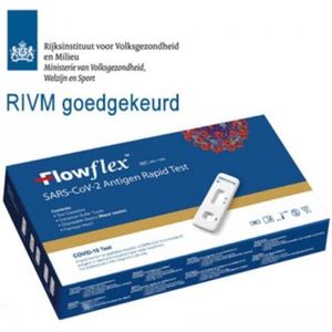 FlowFlex - Covid-19 Zelftest - 750 stuks - Voordeelverpakking - RIVM goedgekeurd