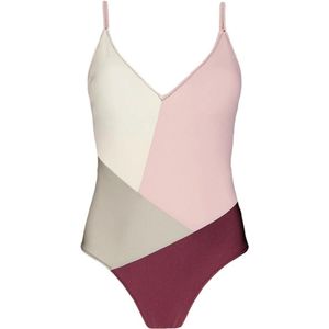 Badpak Barts Women Como Plunge One Piece Champagne-Maat 38