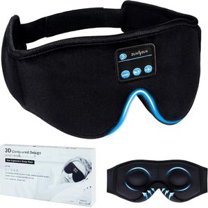 Bluetooth Slaapmasker met Hoofdtelefoon voor Ontspanning en Reizen - 3D Oogmasker
