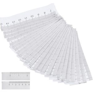 700 stuks 1 m lange papieren meetlint meetlint voor lichaamsband wegwerp meetlint papieren meetlint wegwerp ambachtslieden meetliniaal van papier precisie één kant baby