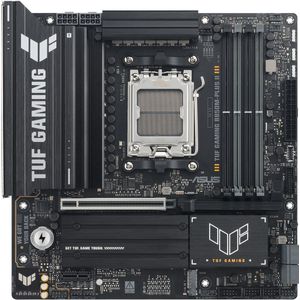 ASUS - TUF Gaming B850M-PLUS II - Moederbord - mATX - Socket AMD AM5 - DDR5-geheugen - 1x PCIe 5.0 M.2 - 2X PCIe 4.0 M.2