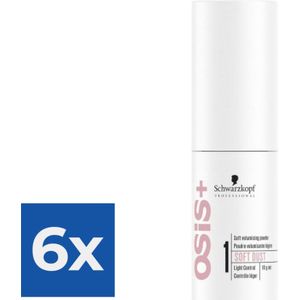 Schwarzkopf OSiS+ Dry Texture Soft Dust - Voordeelverpakking 6 stuks