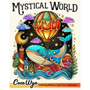 Mystical World Adult Coloring Book - Coco Wyo - Kleurboek voor volwassenen