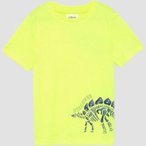 T-shirt - Zacht Katoen - Kinderen 2-9 Jaar - Korte Mouwen - Siliconenprint met 3D-effect